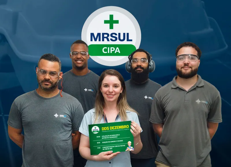CIPA da MRSUL reforça cultura de segurança e amplia ações de conscientização no setor industrial