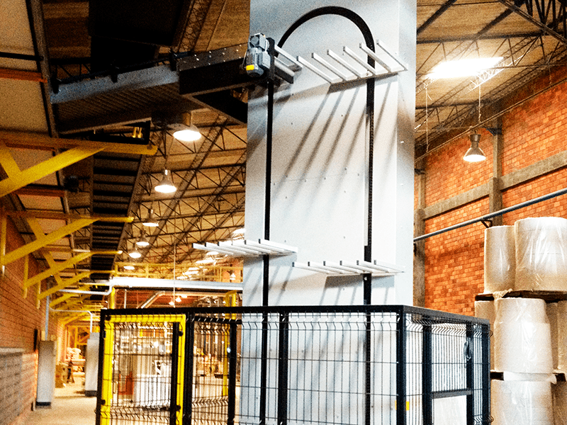 Elevador contínuo: aplicabilidade e importância na indústria