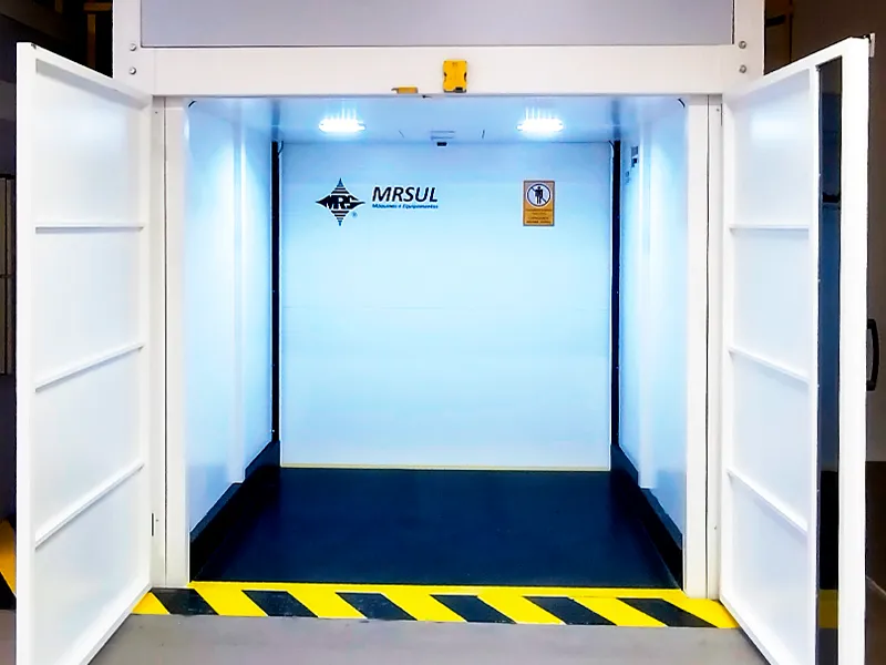 Elevador em Módulos