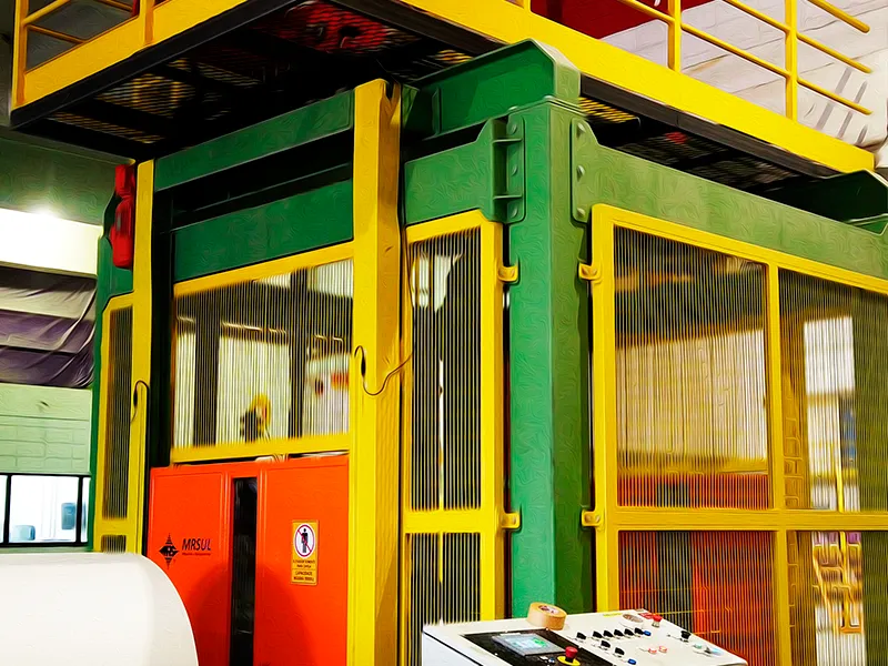 Elevador de Bobina
