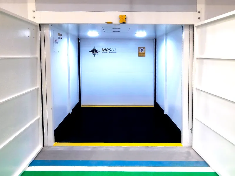 Elevador em Módulos