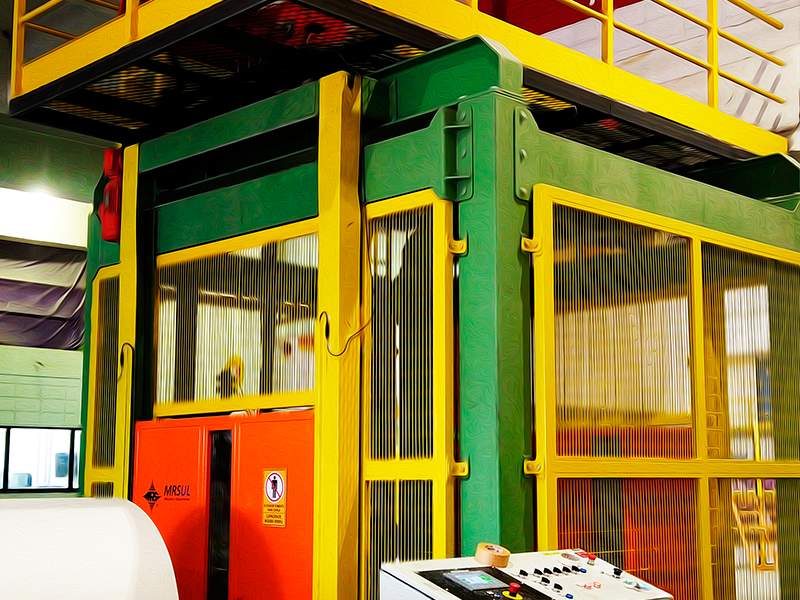 Elevador de Bobina